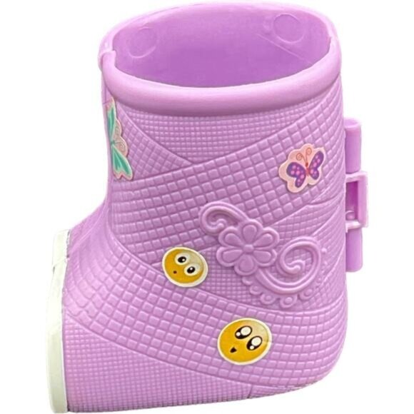 My Life As Purple Doll Leg Cast With Cute Stickers & Hinged Design - Picture 4 of 8